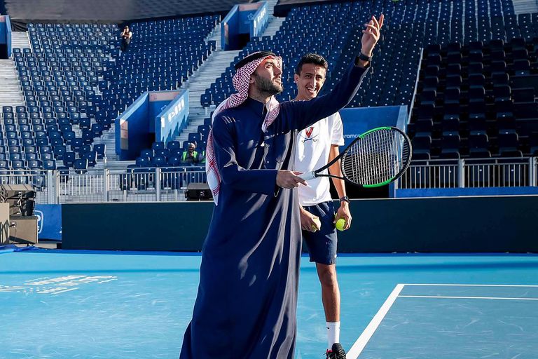 Arabia Saudita cita a los mejores del tenis en el torneo 6 Kings Slam