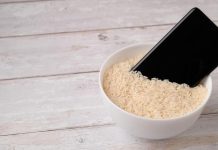 Apple iPhone arroz