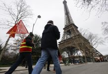 Torre Eiffel huelga