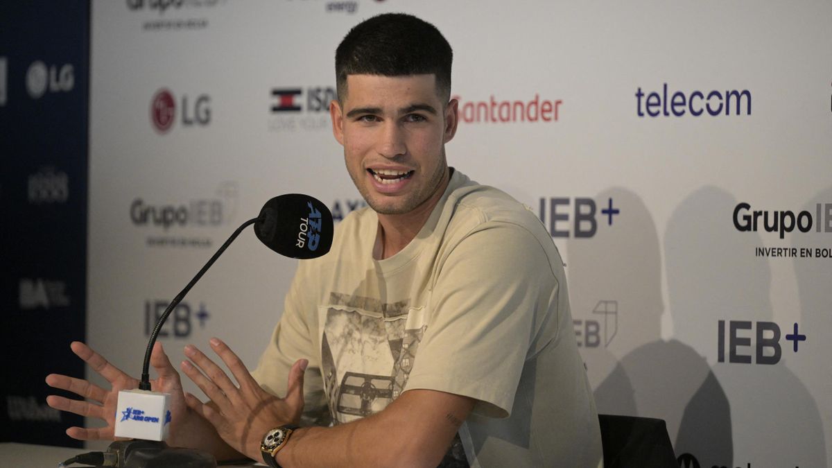 Alcaraz ya tiene rival para su debut en el torneo ATP 250 de Buenos Aires