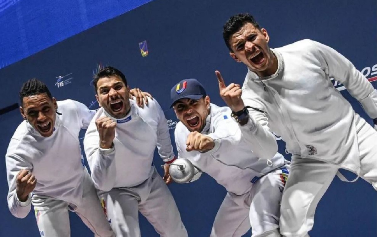 Equipo de espada masculino se clasificó a los Juegos Olímpicos de París