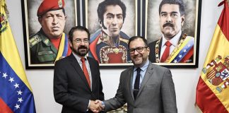 Venezuela España cancilleres