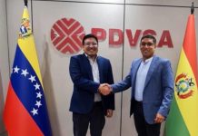 Venezuela y Bolivia firman acuerdo