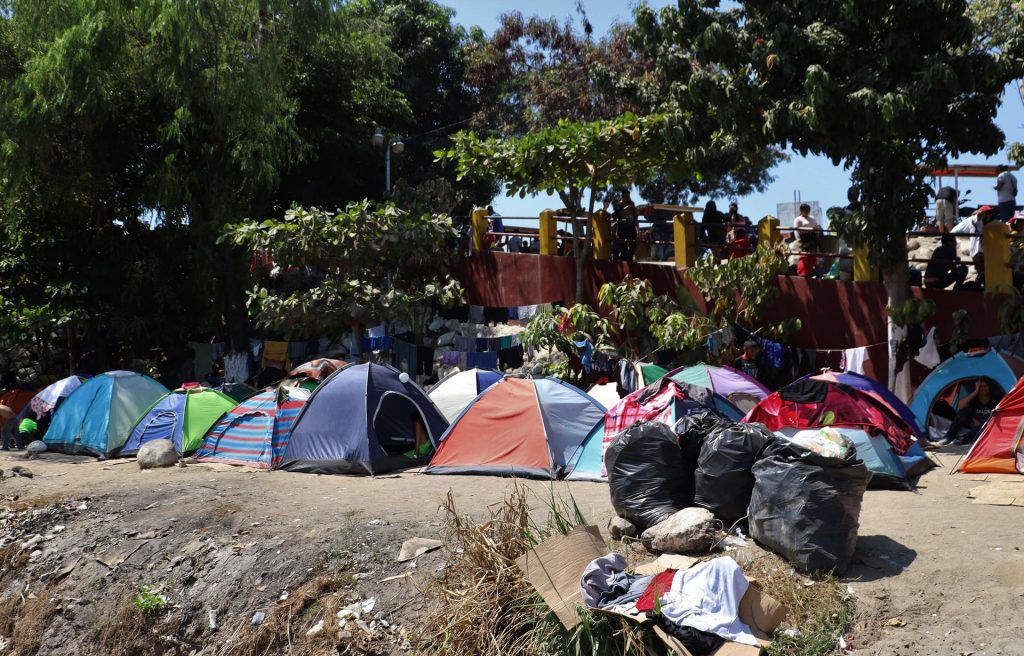 Frontera sur de México afectada por migración venezolana. EFE 