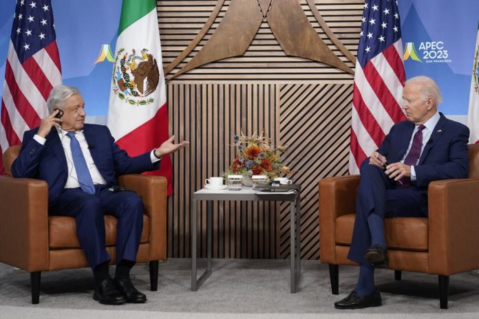 López Obrador y Joe Biden