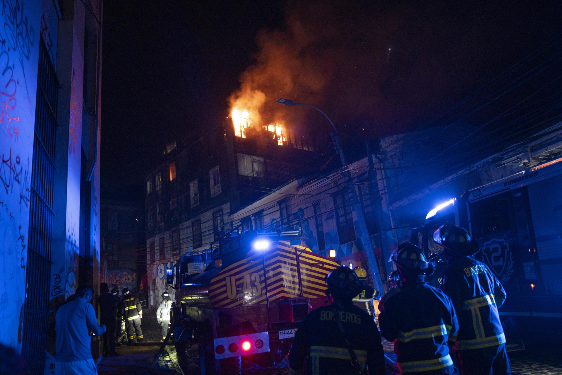 incendio Valparaíso