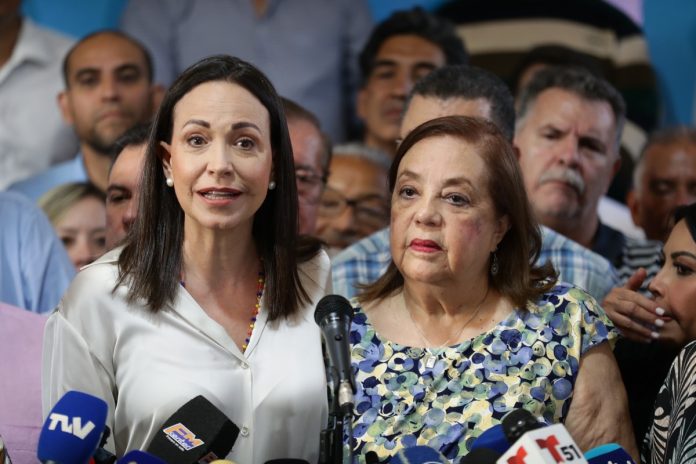 Expresidentes critican exclusión de María Corina Machado y Corina Yoris Corina Yoris / María Corina Machado