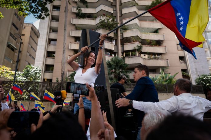 María Corina Machado elecciones presidenciales Nicolás Maduro