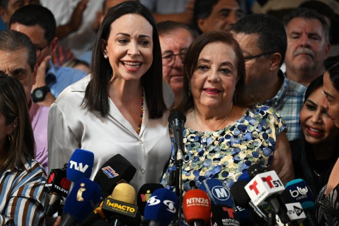 María Corina Machado: Si el candidato lo escoge Maduro, no son elecciones