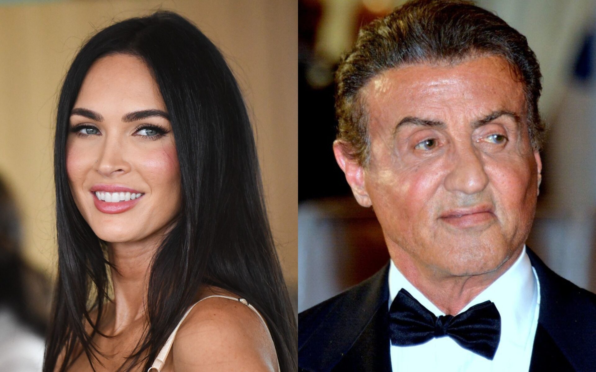 Megan Fox y Sylvester Stallone