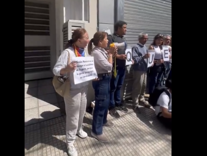 venezolanos en argentina Registro electoral