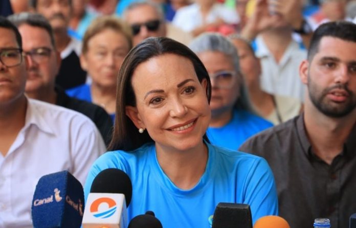 María Corina Machado, candidata presidencial de la oposición