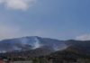 Incendio en cerro Casupo