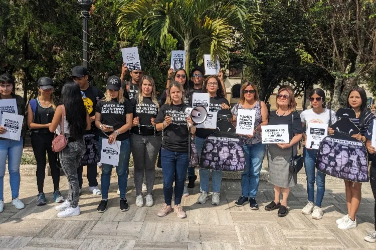 ¡Sin mujeres no hay democracia!: desde Mérida exigieron la libertad de las presas políticas