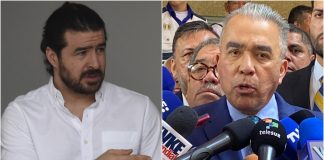 Daniel Ceballos y Luis Martínez formalizaron inscripción como candidatos a la Presidencia