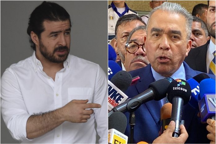 Daniel Ceballos y Luis Martínez formalizaron inscripción como candidatos a la Presidencia