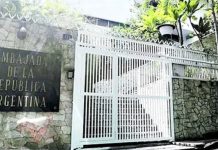 salvoconductos Argentina Milei opositores embajada Embajada de Argentina en Caracas