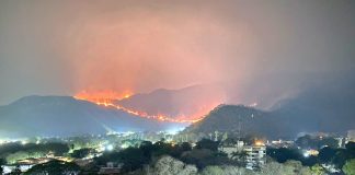 Incendio en el Parque Nacional Henri Pittier continúa propagándose - por incendios