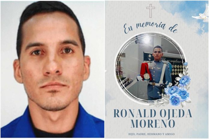 Entregaron el cuerpo del exteniente Ronald Ojeda a familiares