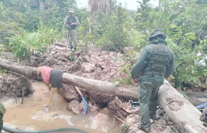 Minería ilegal en Amazonas