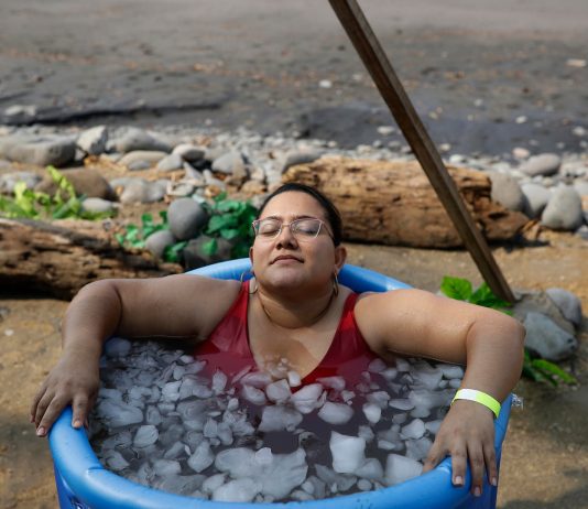 Inmersión en hielo en El Salvador