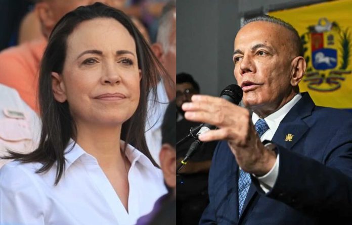 oposición María Corina Machado y Manuel Rosales