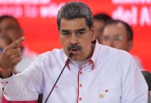 El presidente Nicolás Maduro, en una cumbre en Caracas. Juan Barreto/AFP