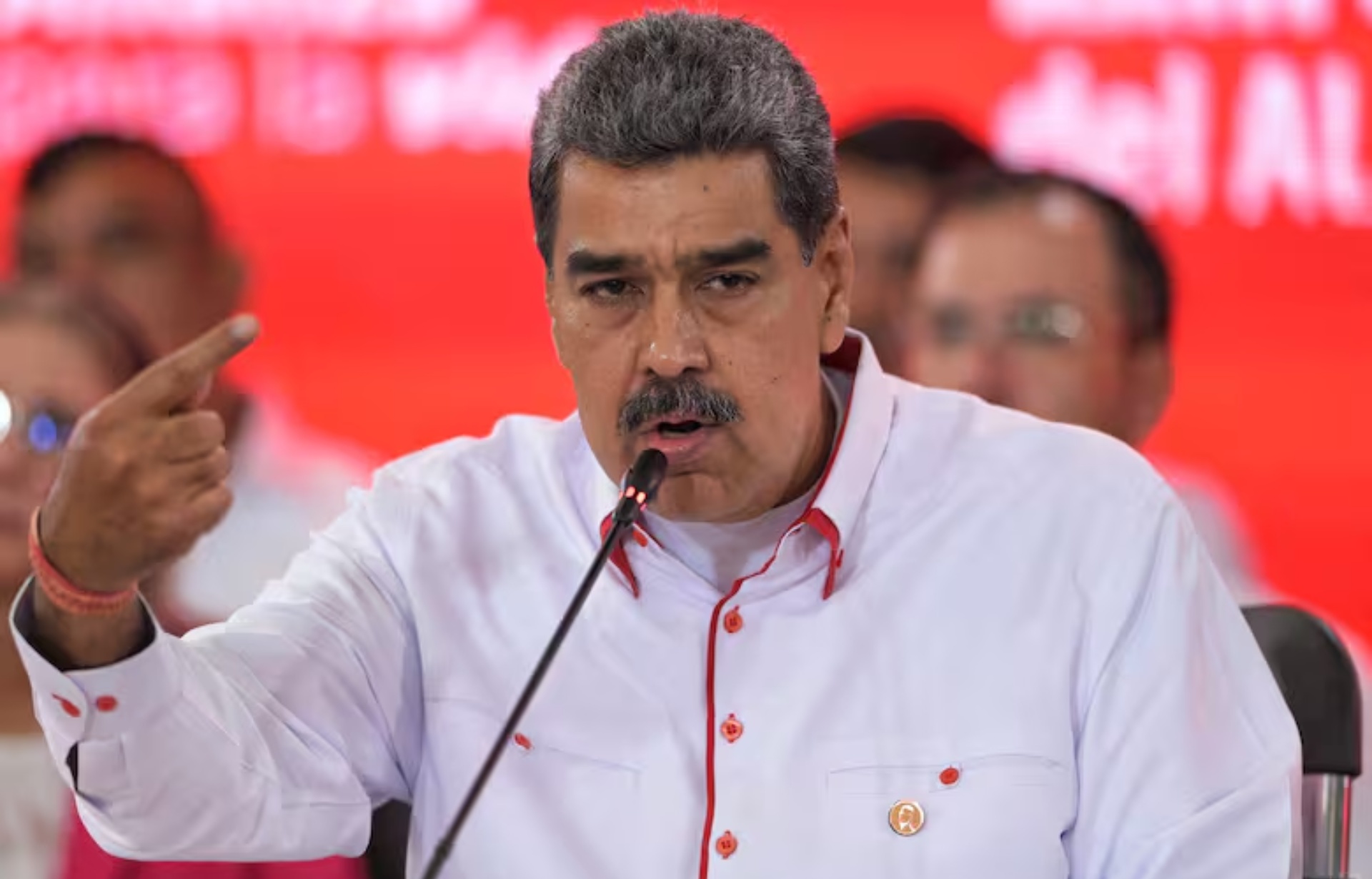 El presidente Nicolás Maduro, en una cumbre en Caracas. Juan Barreto/AFP