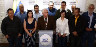 PUD Omar Barboza oposición plataforma unitaria reunión