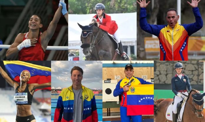 Venezolanos Juegos Olímpicos París