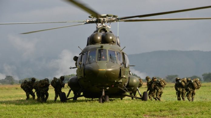 accidente helicóptero colombia