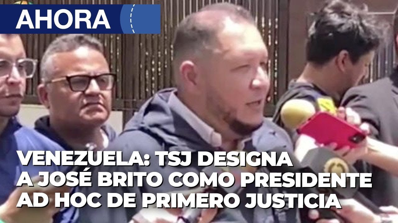 TSJ designa a José Brito como presidente ad hoc de Primero Justicia