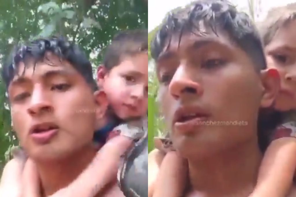 Migrante ecuatoriano rescató a un niño venezolano en el Darién