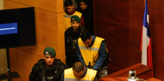 Dictan prisión preventiva para venezolanos acusados del asesinato de teniente en Chile