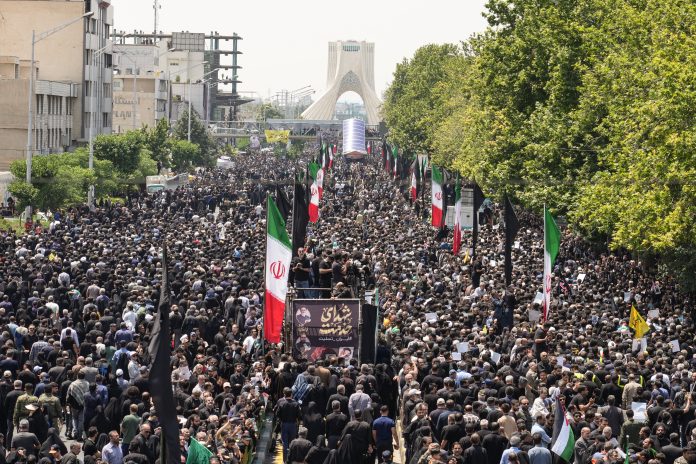 funeral presidente iraní