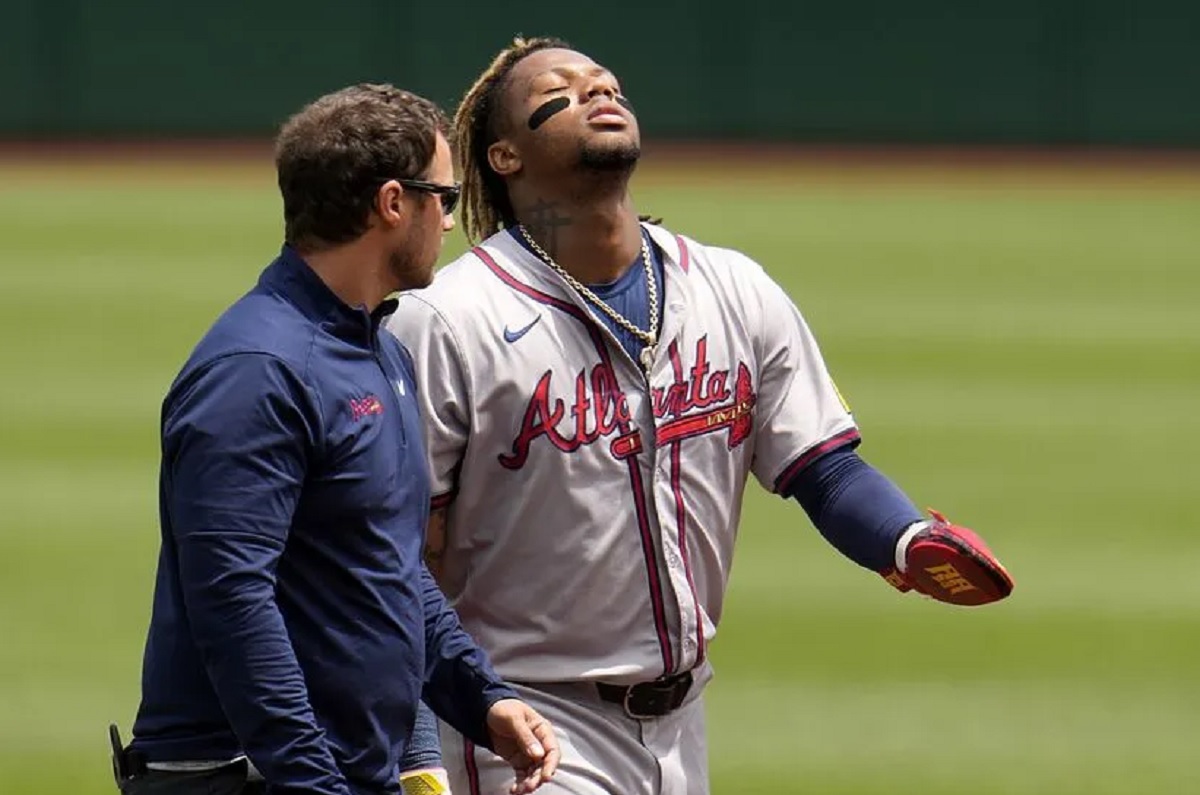 Ronald Acuña se perderá el resto de la temporada