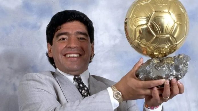 Balón de Oro de Maradona