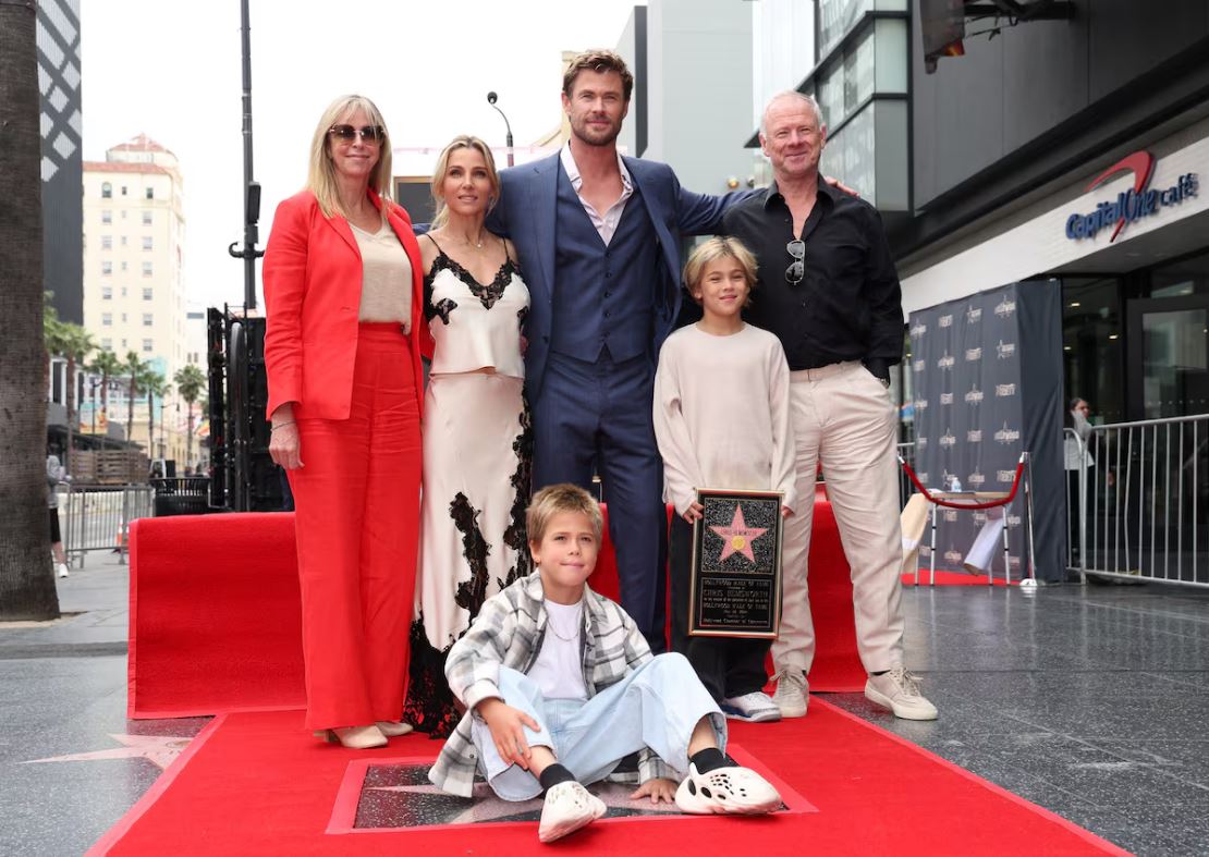 Chris Hemsworth paseo de la fama