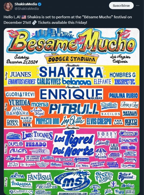 festival Bésame Mucho