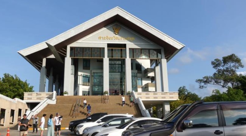 Tribunal Provincial de Koh Samui, donde se realiza el juicio del chef español Daniel Sancho. FOTO: EFE
