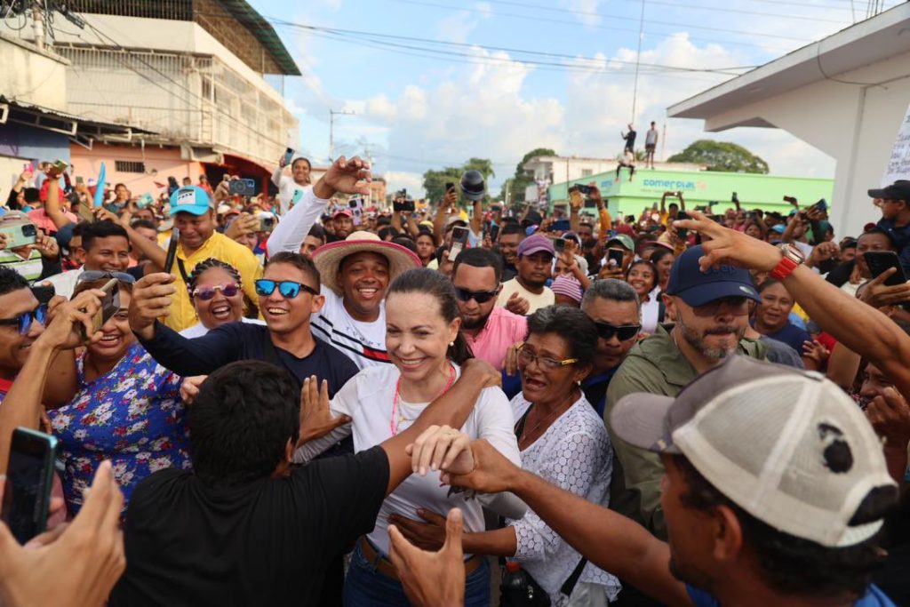 María Corina Machado llegó a Apure: "Quienes piensan que esta es una contienda electoral más, no entienden nada"