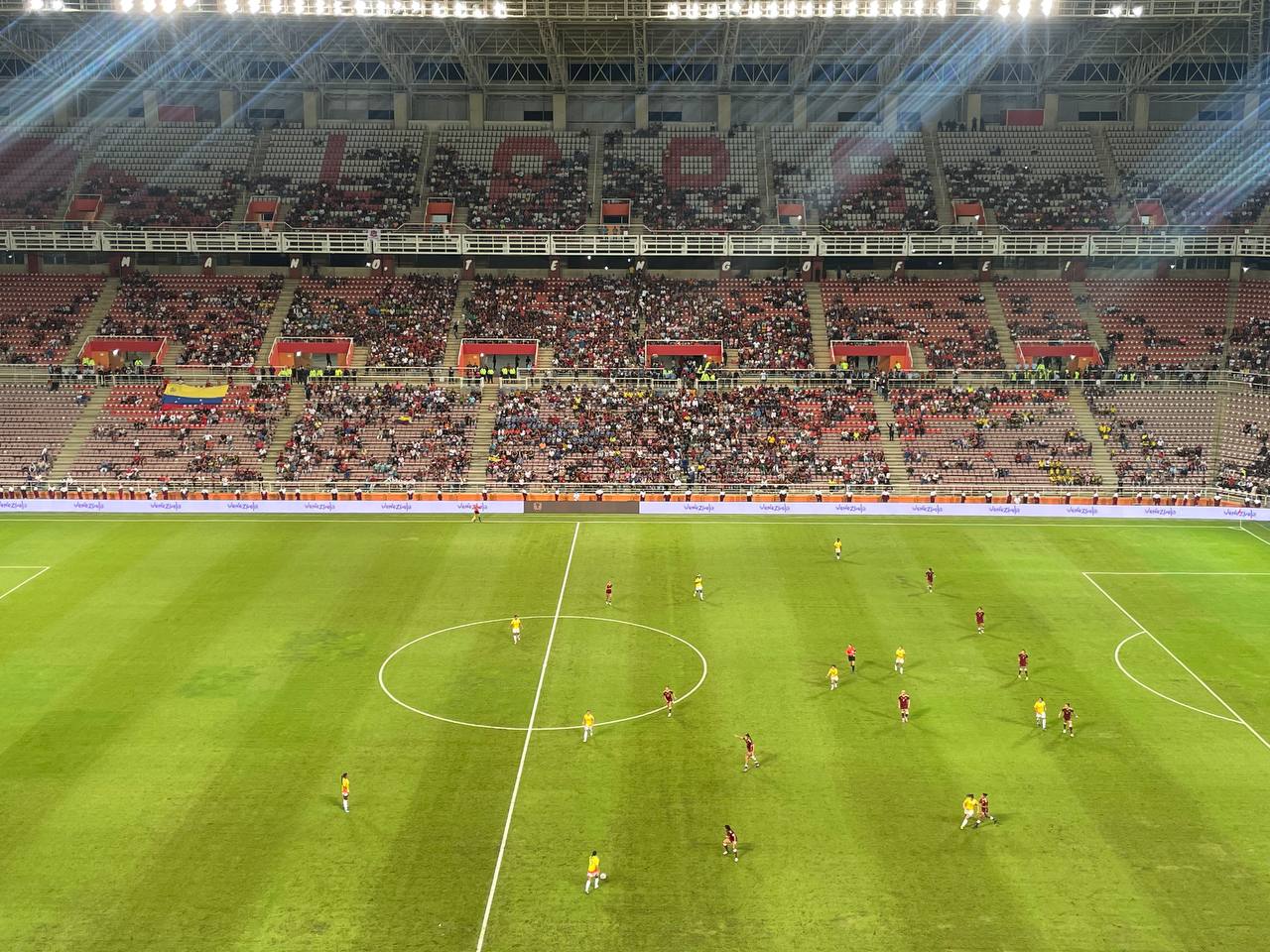 El estadio Metropolitano de Lara quiso estar a la altura de una Vinotinto derrotada