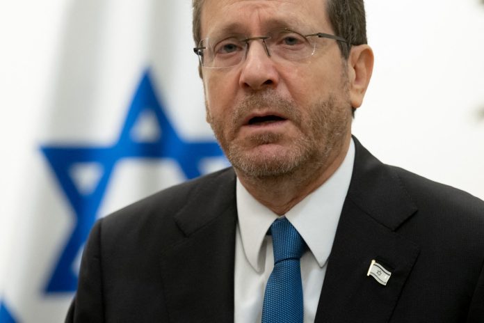 Presidente israelí Isaac Herzog: 