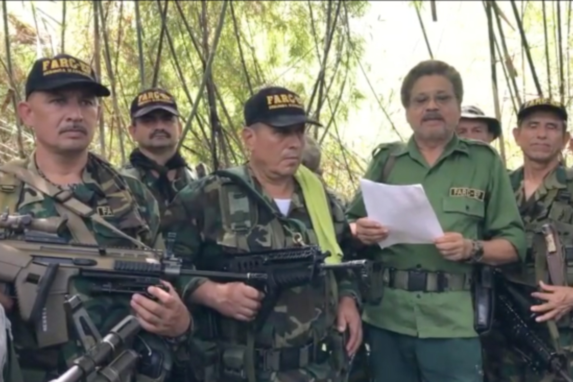 Iván Márquez, jefe de la FARC 