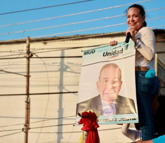 María Corina Machado: "Aquí no hay miedo, voten por Edmundo González"