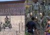 México muro de migrantes que van a EEUU