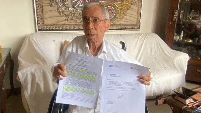 Walter Márquez recibió una notificación de la CIDH