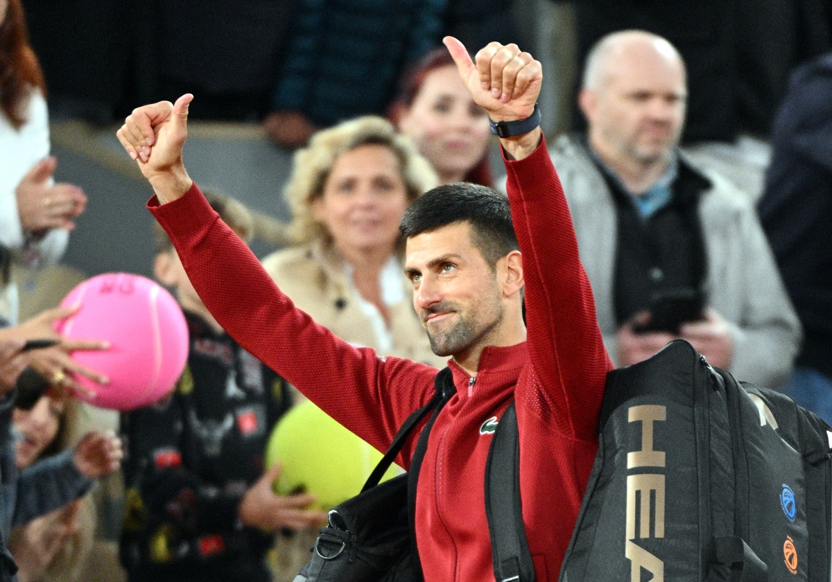 Djokovic avanzó a la tercera ronda del Roland Garros