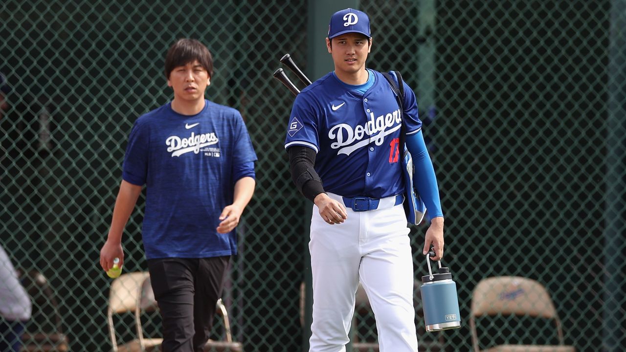 Shohei Ohtani y Ippei Mizuhara