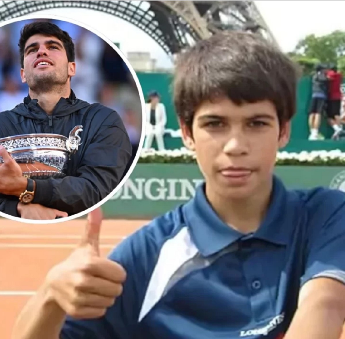 Alcaraz soñaba desde niño con ganar el Roland Garros